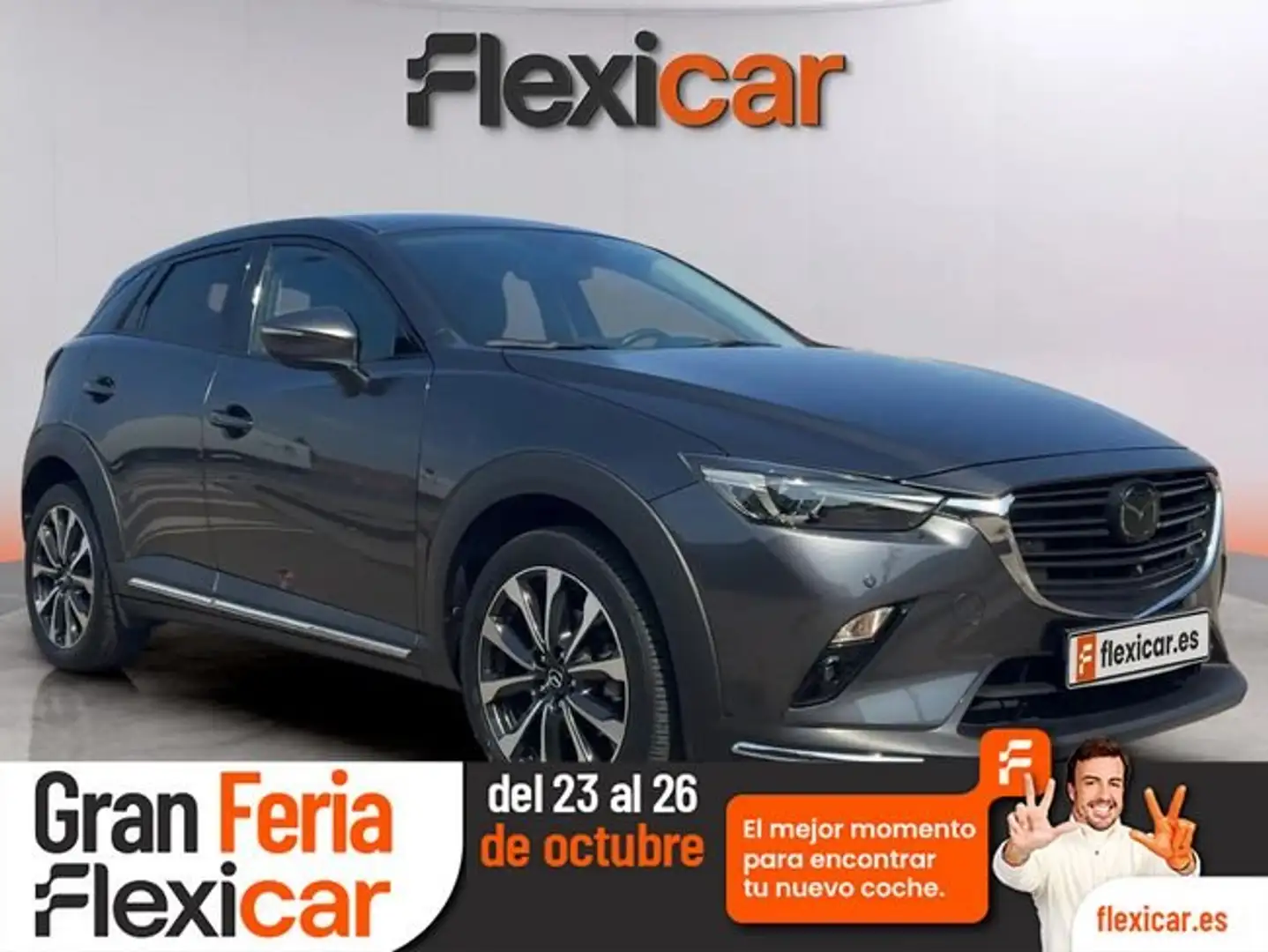 Mazda CX-3 2.0+G+89kW+%28121CV%29+2WD+Evolution Gris - 1