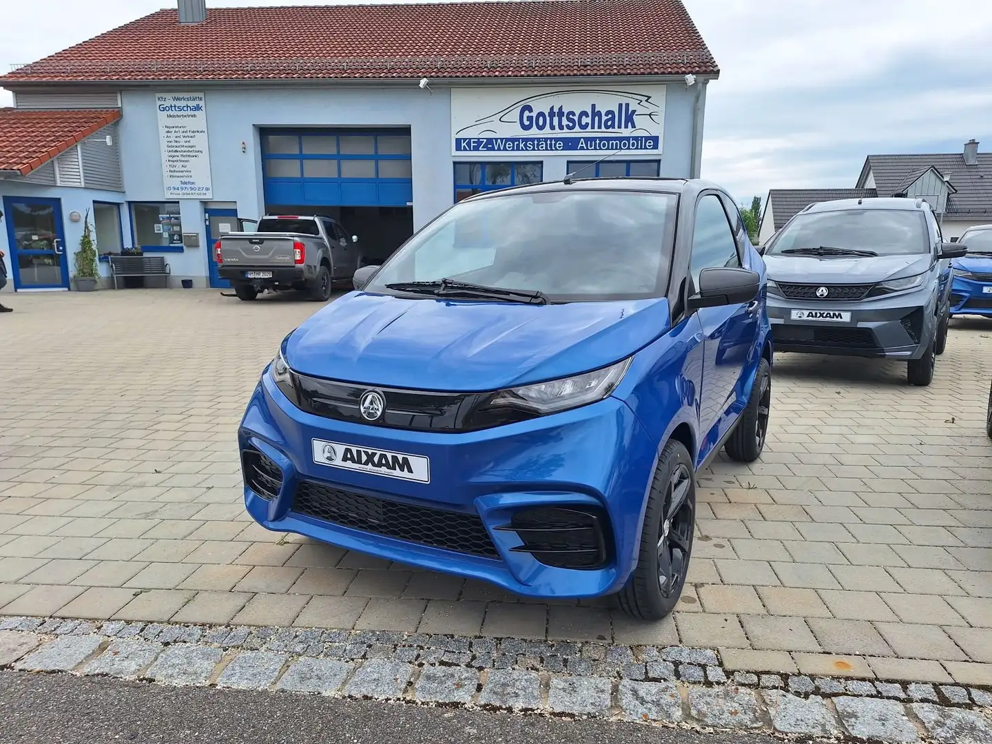 Aixam City Ambition Sport *Tablet*Alufelge*Kamera* Bleu - 1