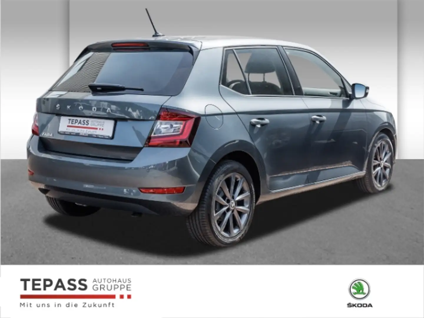 Skoda Fabia 1.0l TSI Style NAVI PDC ACC Grau - 2
