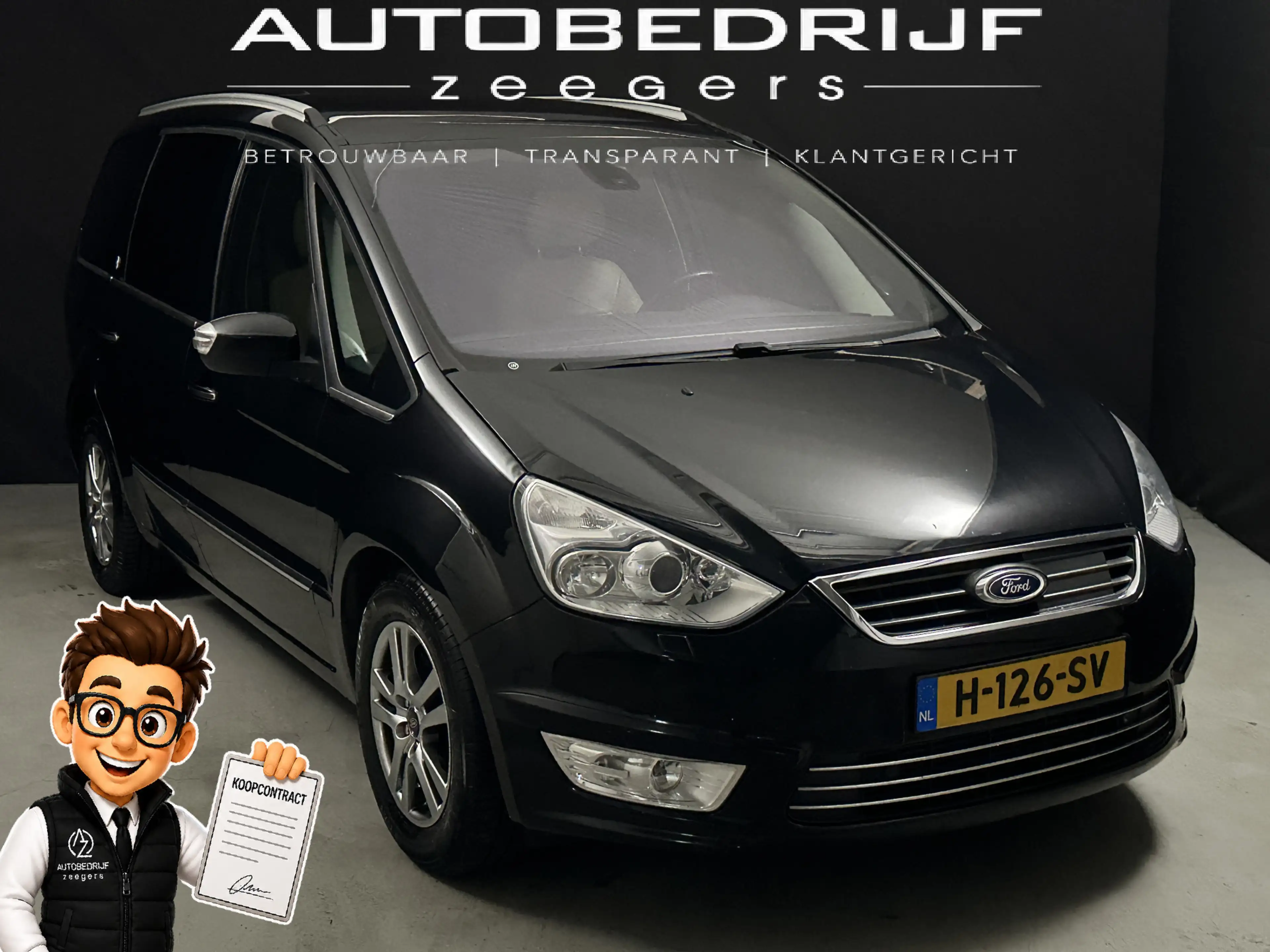 Ford Galaxy 2.0 SCTi Titanium 7 Persoons *Automaat*AC*Navi*Pan