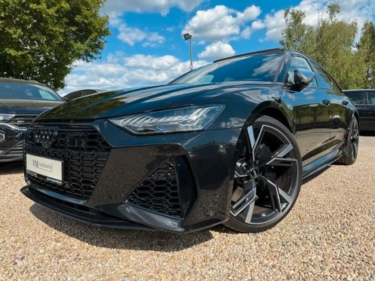 Audi RS6 4.0 Quattro B&O*Pano*Memory*ACC*360Kam Siyah - 1