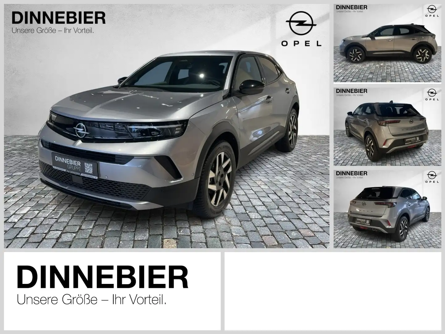 Opel Mokka Edition. 1.2 Navi+Allwetter+PDC+Kamera ACC Grijs - 1