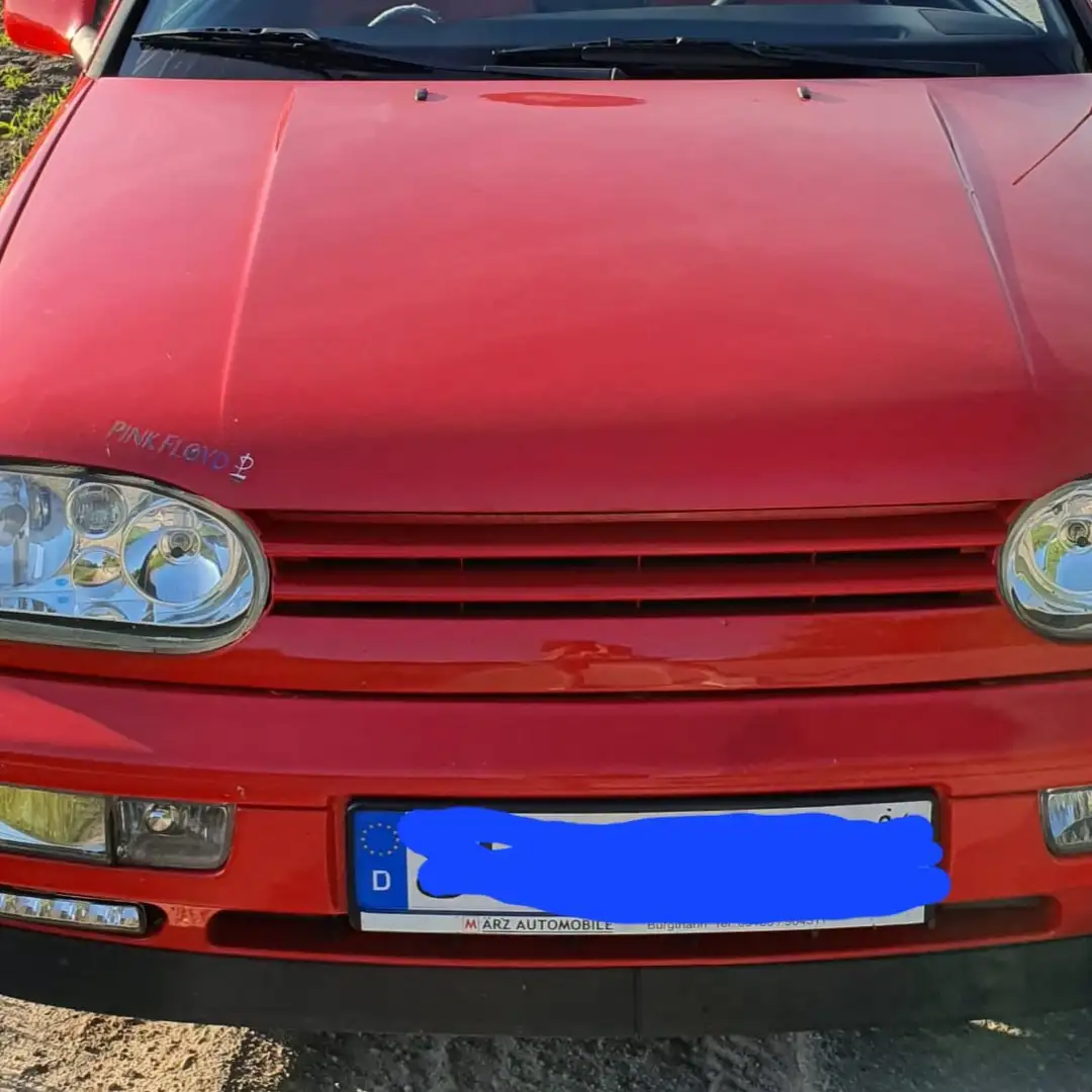 Volkswagen Golf Cabriolet Golf III Cabrio 1.8 Rolling Stones Collection Roşu - 2