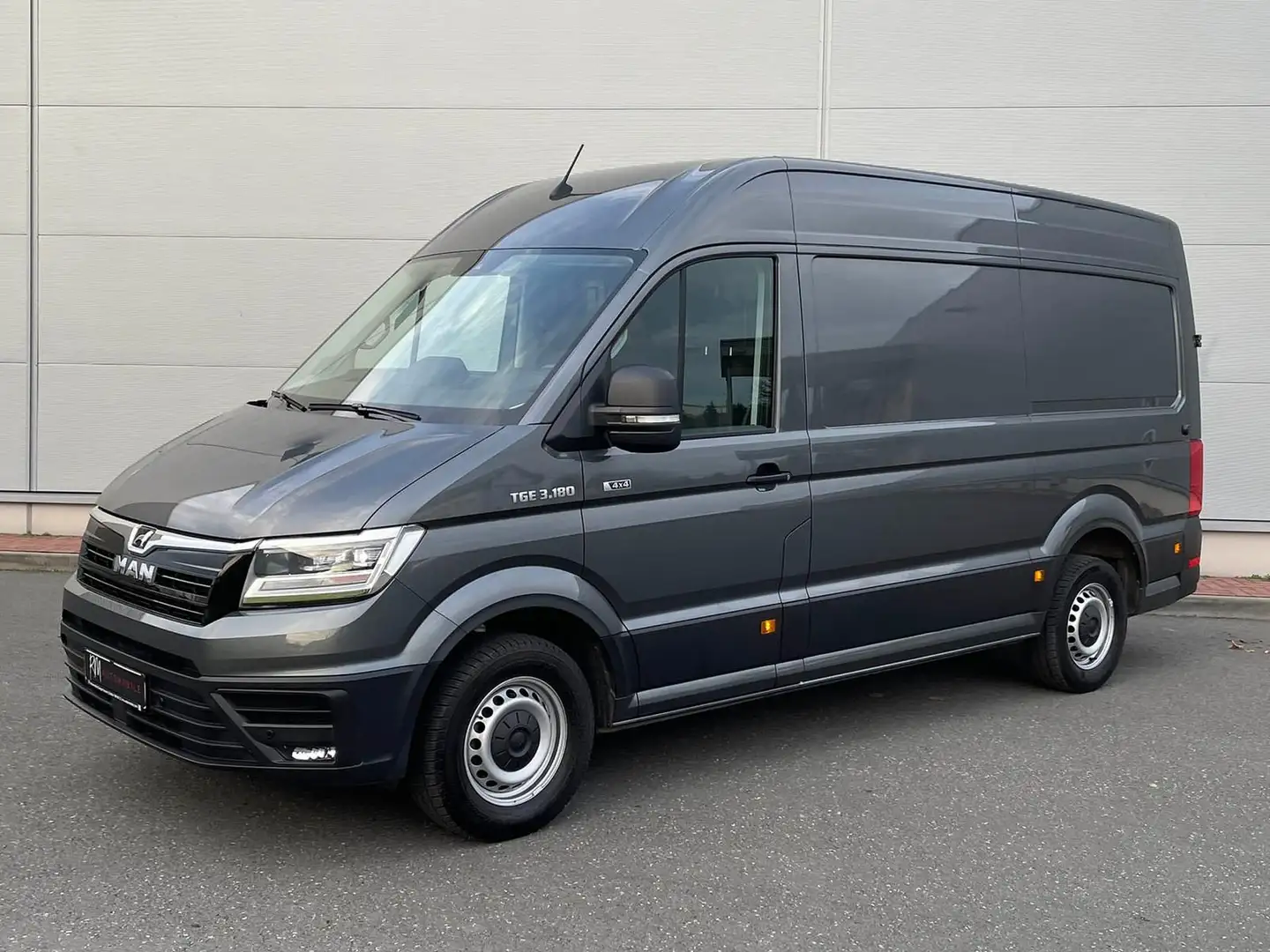 MAN TGE 3.180 L3H3 Kasten 4x4 DIFF AHK ACC STANDHZ Szürke - 1