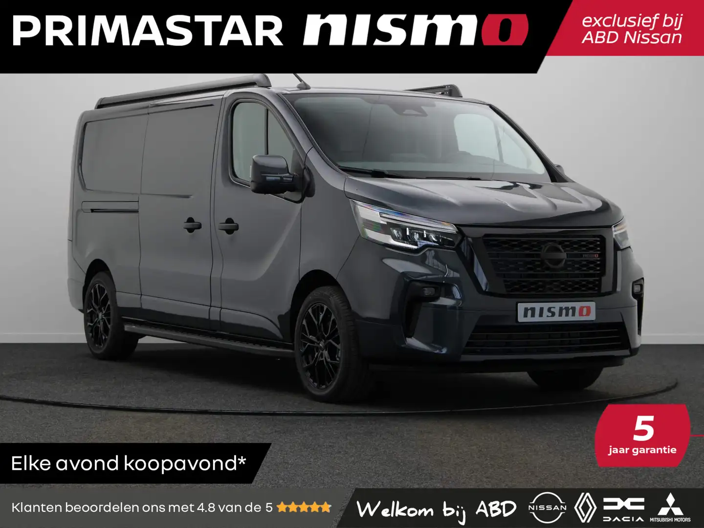 Nissan Primastar 2.0 dCi 130pk L2H1 Nismo+ | 2500KG Trekgewicht | A Negro - 1