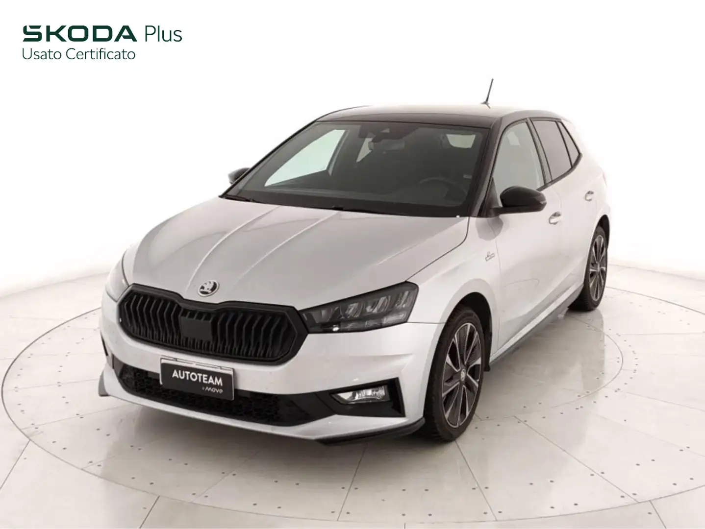 Skoda Fabia 1.0 mpi evo Monte Carlo 80cv Argent - 1