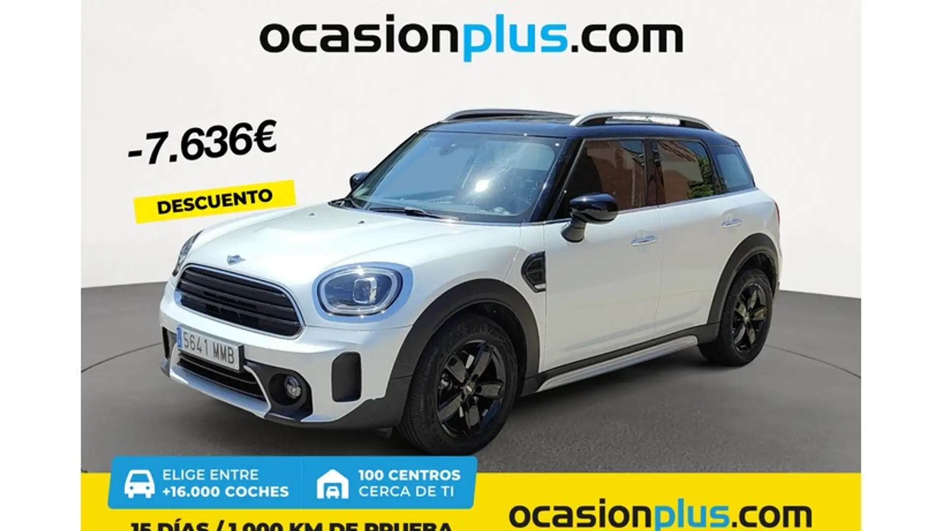 MINI Cooper Countryman D AUT. Blanco - 1