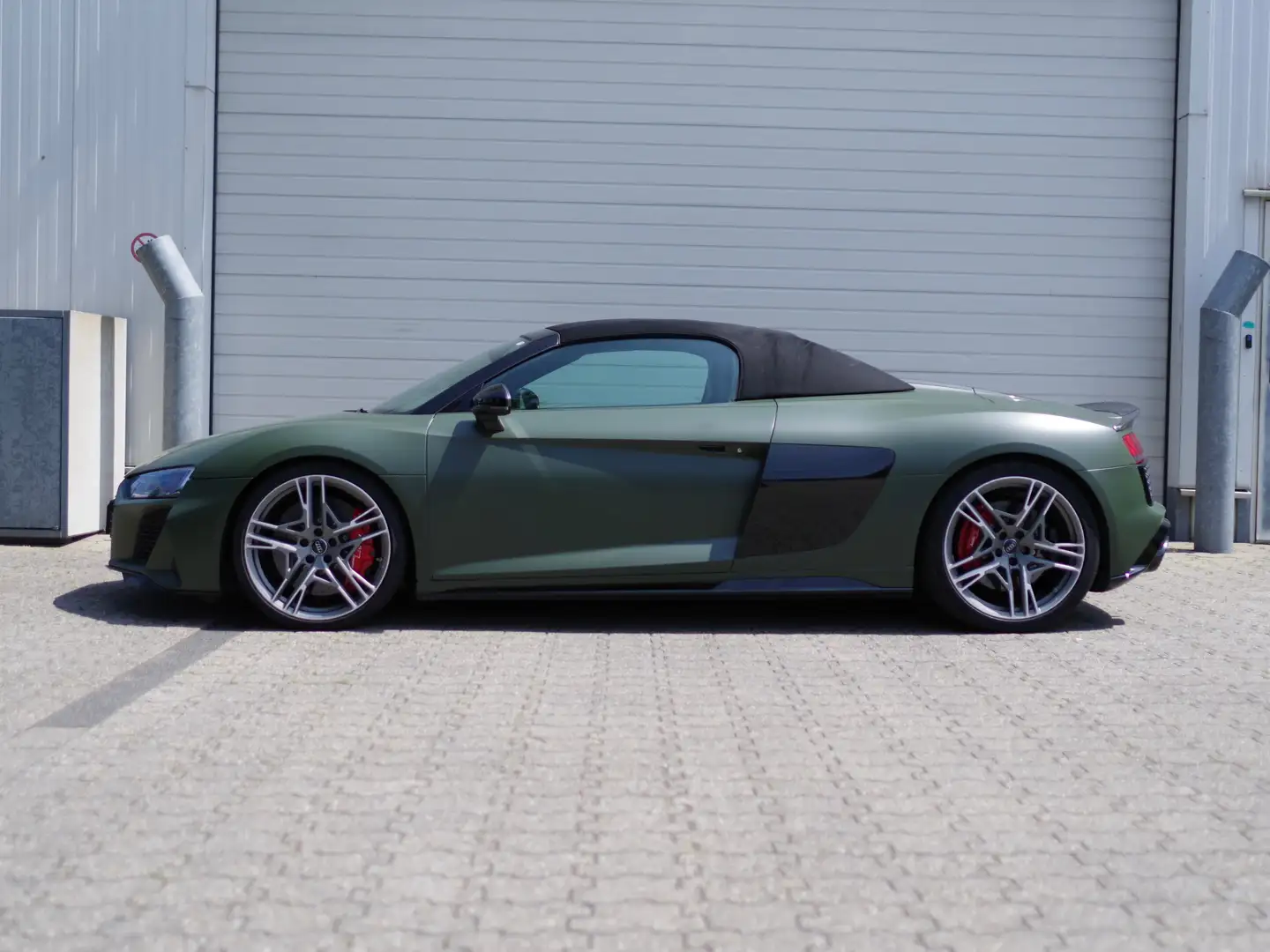 Audi R8 Spyder V10 perf. 5.2 FSI quattro S / Folierung Blanc - 2