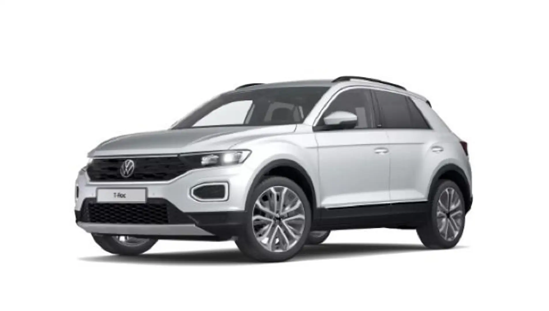 Volkswagen T-Roc Style 1.5 l TSI DSG+AHK+LED+Navi Weiß - 2