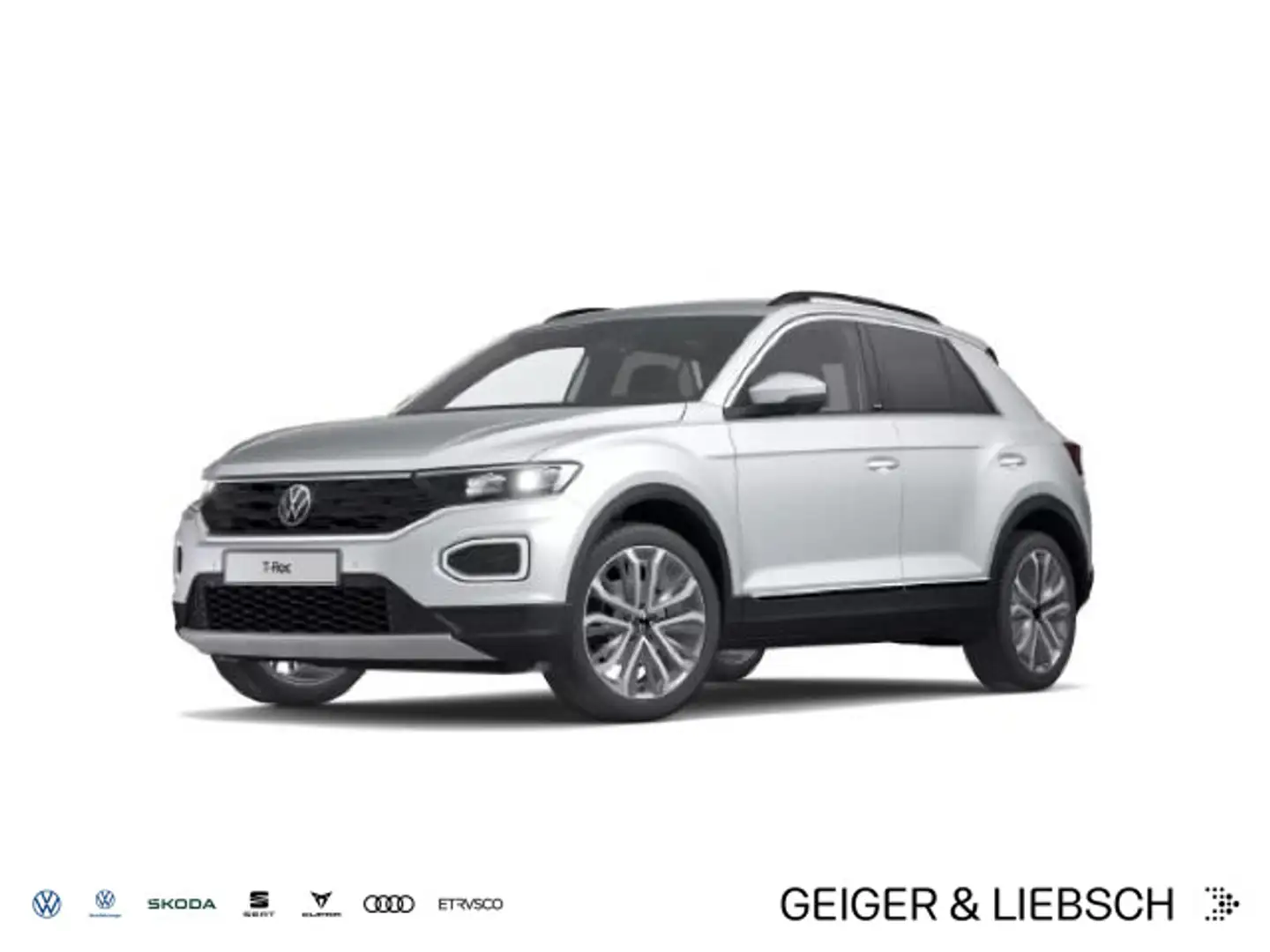 Volkswagen T-Roc Style 1.5 l TSI DSG+AHK+LED+Navi Weiß - 1