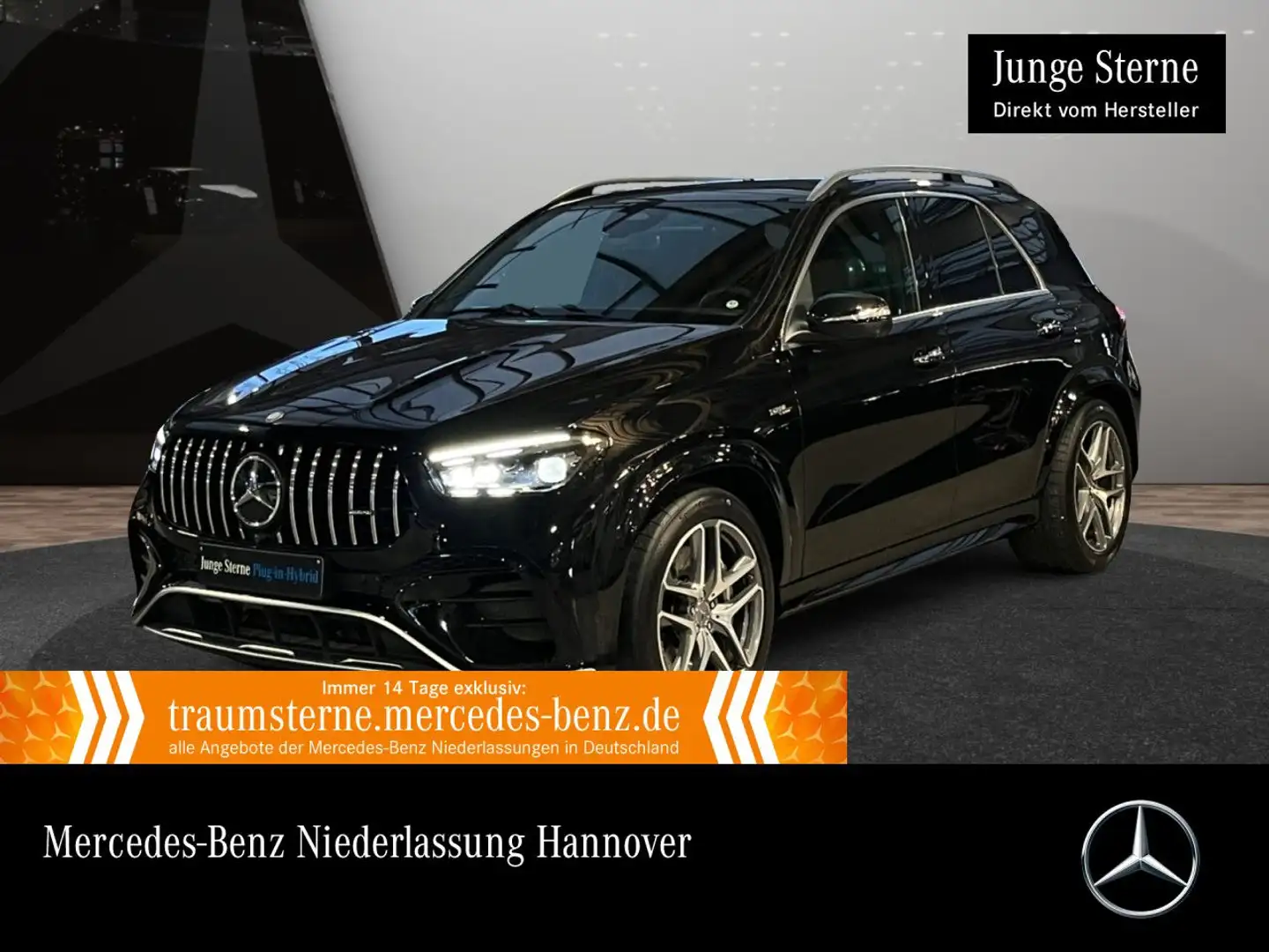 Mercedes-Benz GLE 53 AMG GLE 53 HYBRID 4M PANO+360+AHK+MULTIBEAM+21"+SPUR Noir - 1
