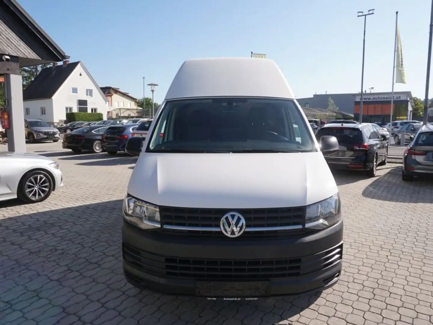 Volkswagen T6 Transporter 2.0 TDI Hochdach LR *KLIMA* Weiß - 2