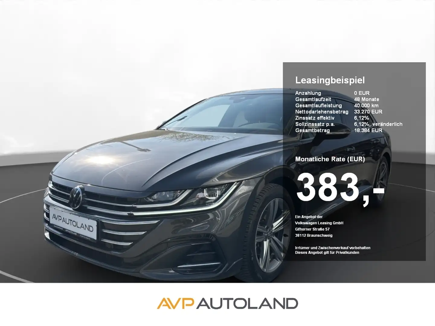 Volkswagen Arteon Shooting Brake 2.0 TSI DSG R-Line | AHK | Szary - 1