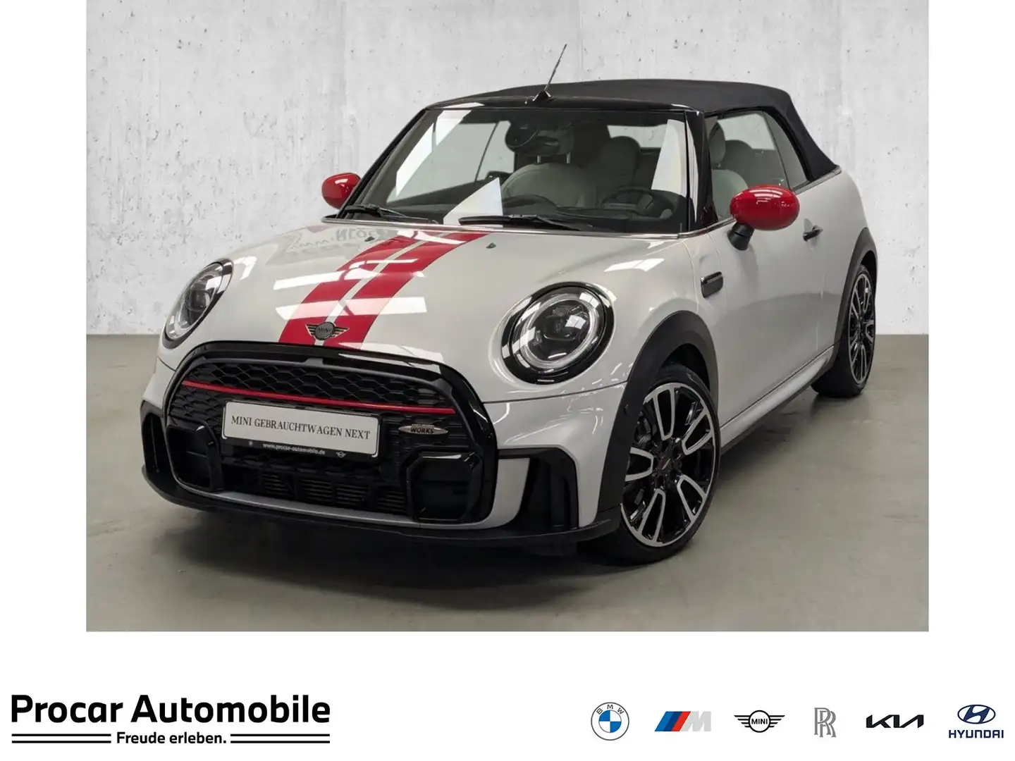 MINI Cooper Cabrio Cooper JCW Trim HuD RFK DA PA 18'' DAB LE Gris - 1