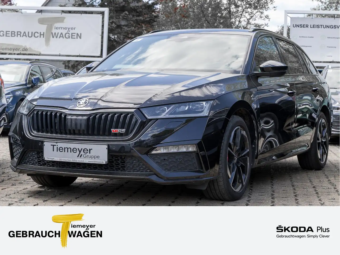 Skoda Octavia Combi RS iV DSG PANO LED NAVI LM18 Zwart - 1
