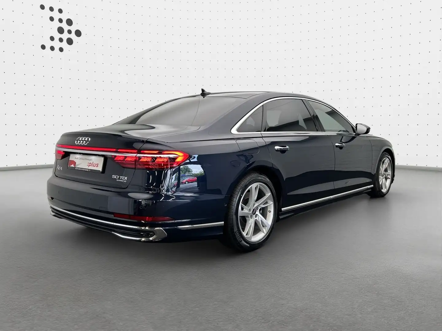 Audi A8 Lang 50 TDI qu tip*B&O*HUD*Pano*Standh*Matrix Blau - 2