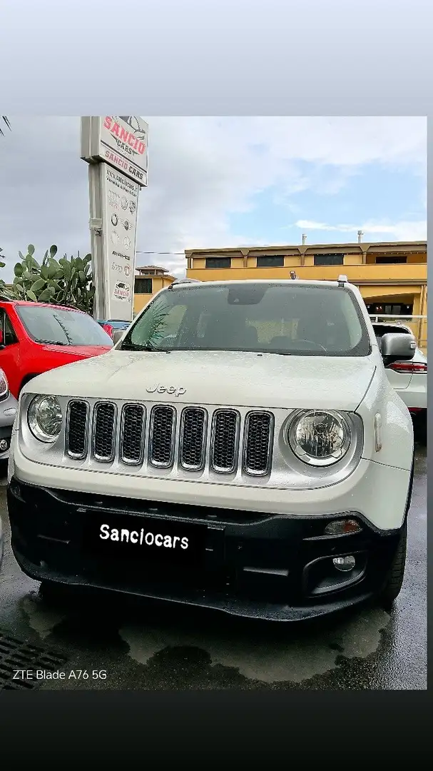 Jeep Renegade Renegade 1.6 mjt Limited fwd 120cv auto Bianco - 1