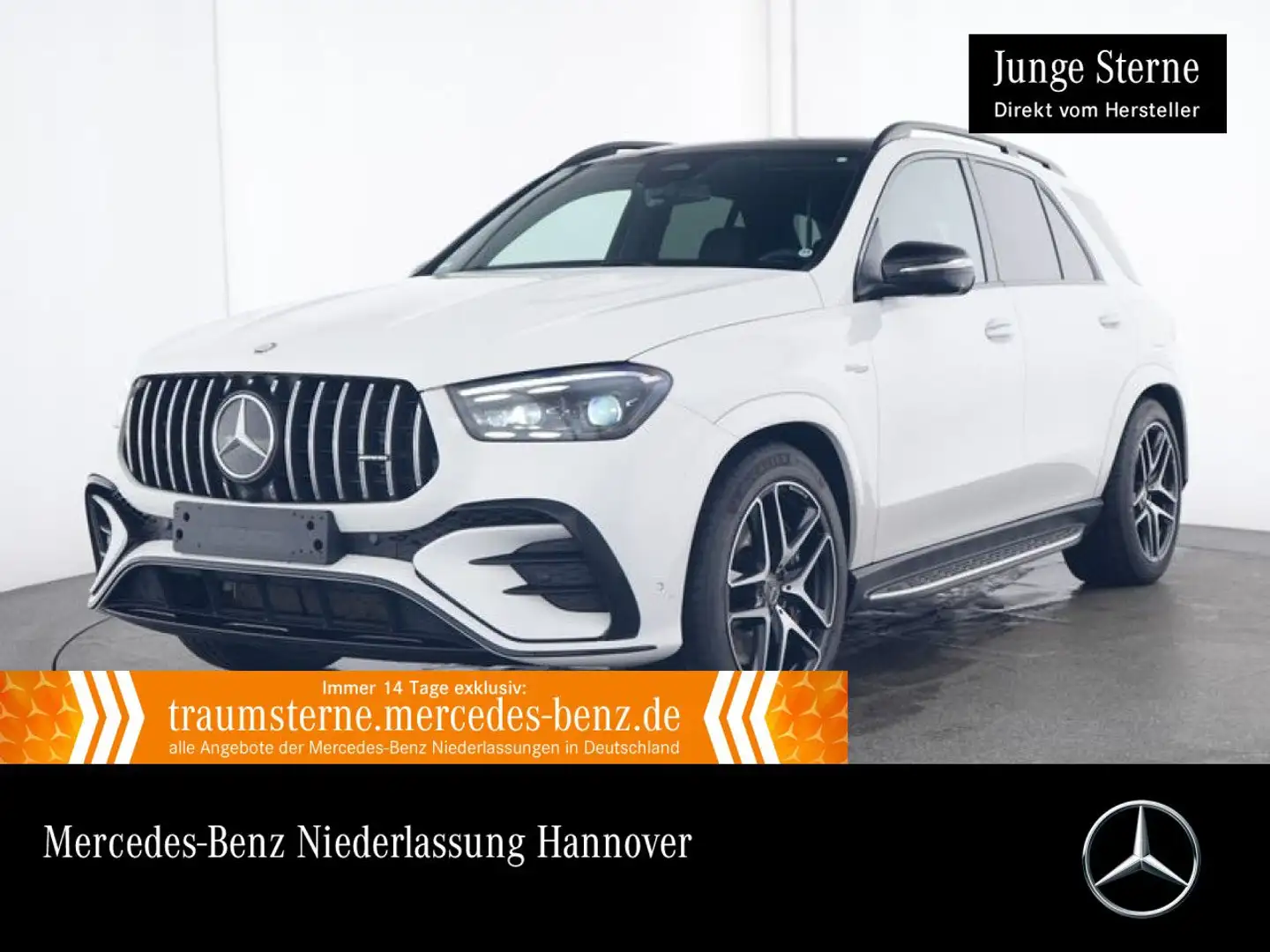 Mercedes-Benz GLE 53 AMG GLE 53 HYBRID 4M NIGHT+PANO+360+AHK+MULTIBEAM+21" Wit - 1