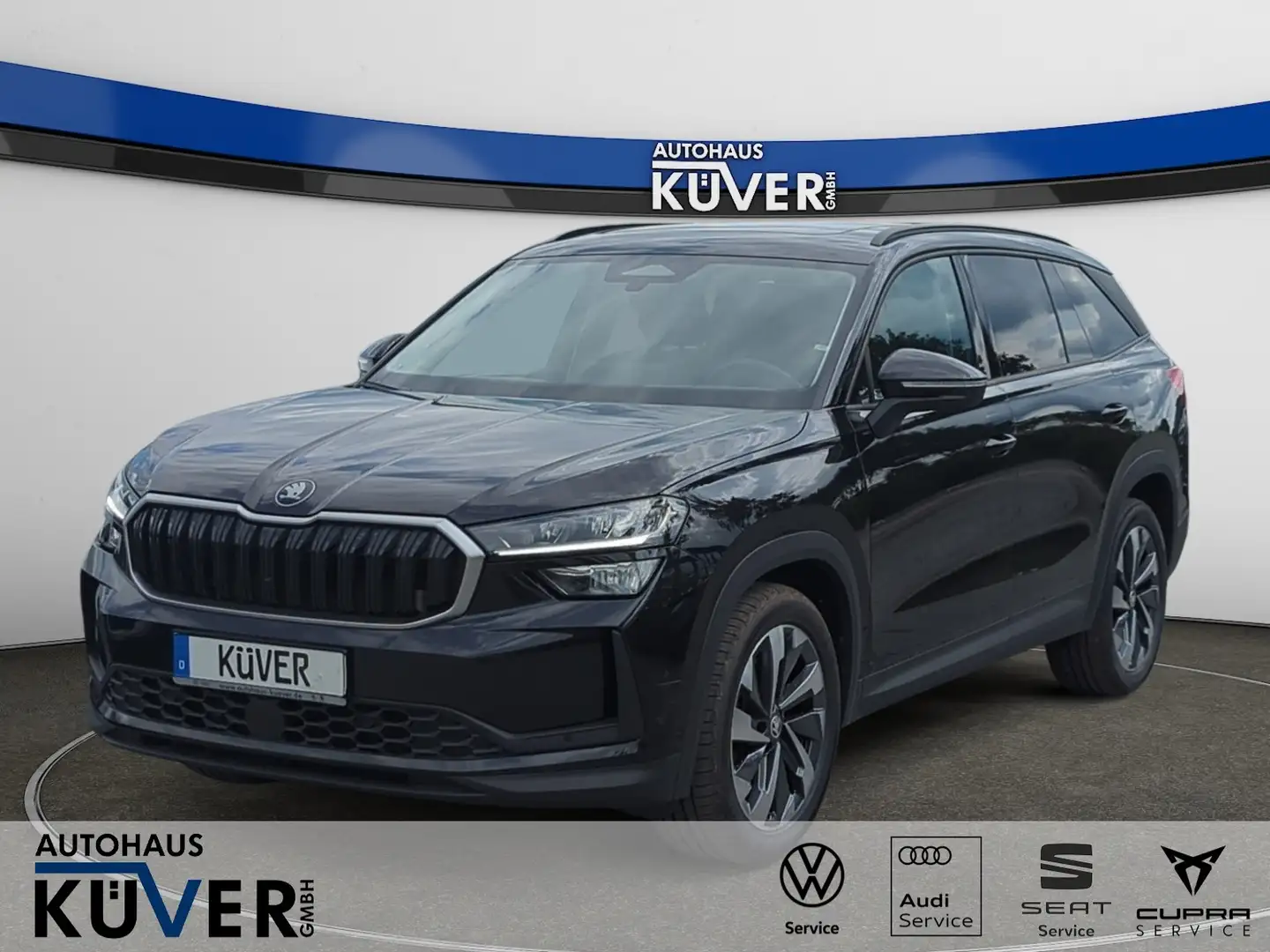 Skoda Kodiaq Selection 2,0 TDI DSG 4x4 Navi+Pano+AHK Schwarz - 1