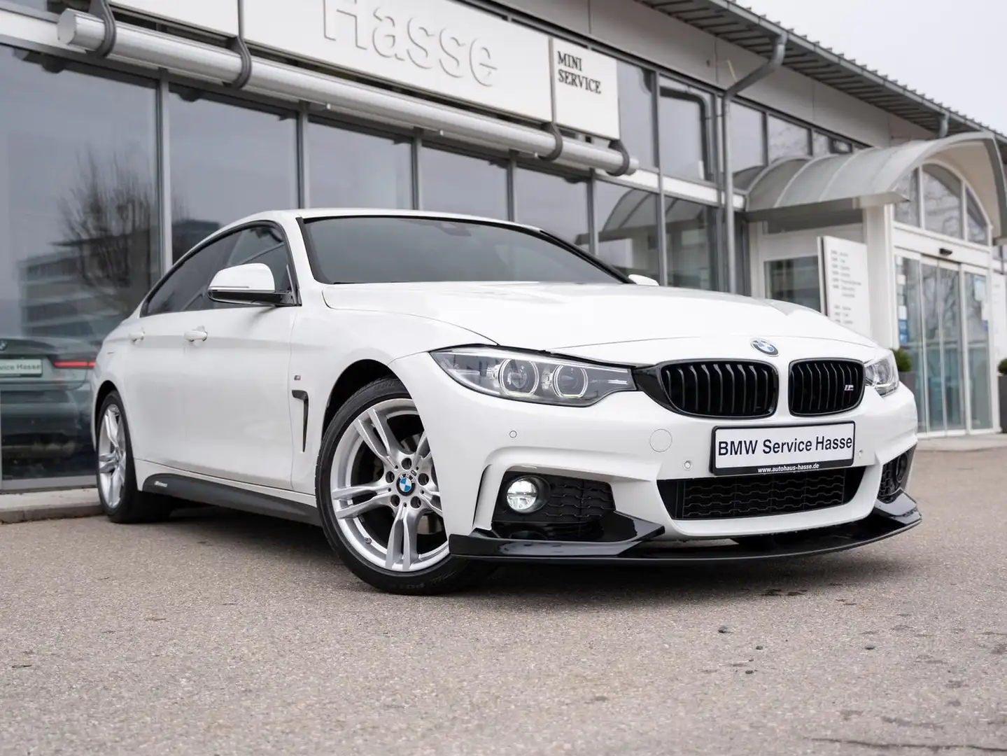 BMW 420 i Gran Coupé M-Sport KAMERA NAVI BMW-Scheckh. Weiß - 2