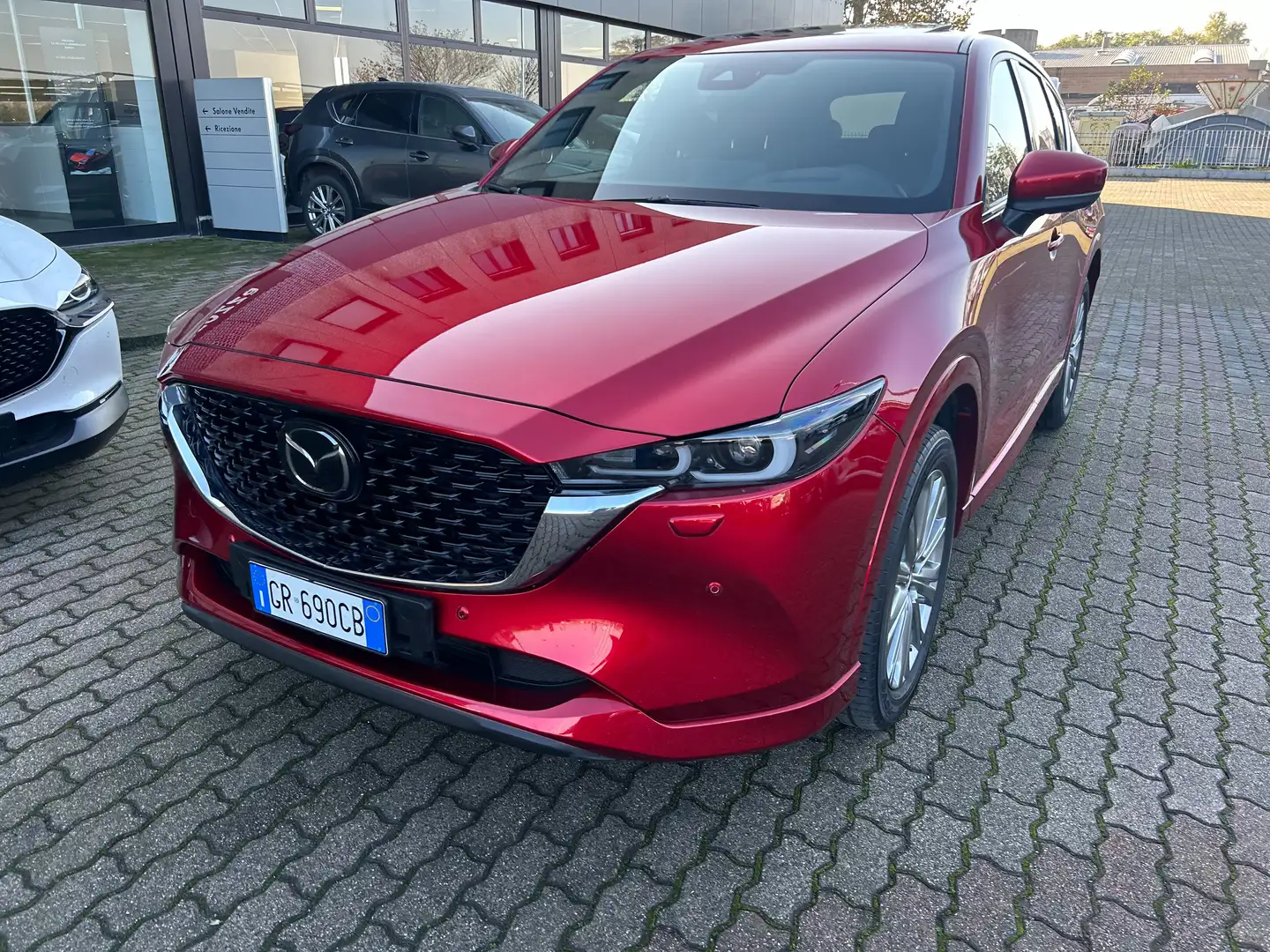 Mazda CX-5 CX-5 2.2 TAKUMI + SUNROOF awd 184cv auto Rosso - 2