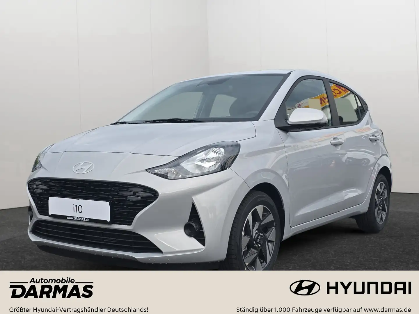 Hyundai i10 i10 1.2 Trend Navi Sitzheizung Kamera PDC Klima Grau - 1