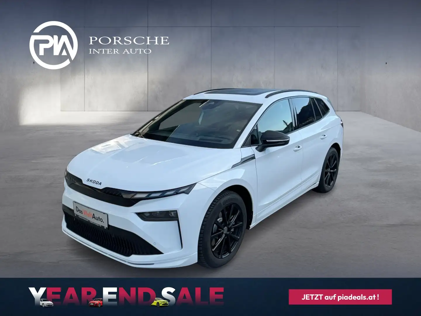 Skoda Enyaq Sportline 85x Weiß - 1