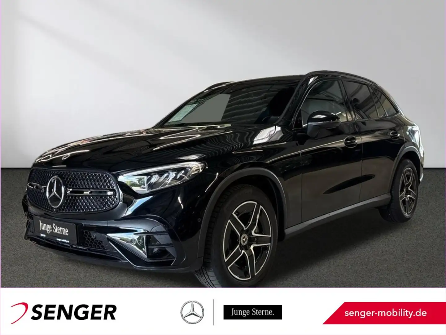 Mercedes-Benz GLC 200 4M AMG-Line Night Kamera Distronic AHK Noir - 1
