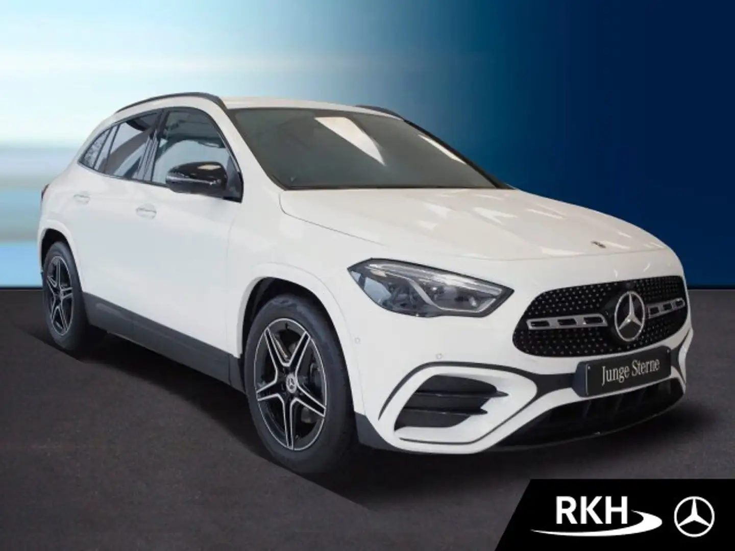 Mercedes-Benz GLA 180 GLA 180 AMG Line Night/360°/Distr./Multibeam/AHK Weiß - 2