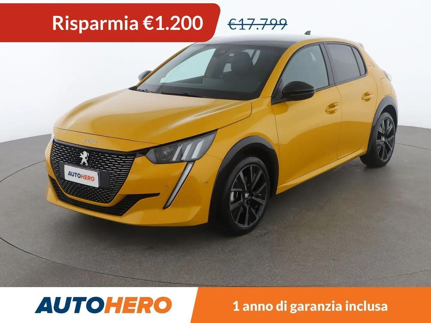 Peugeot 208 1.2 PureTech GT 100 CV Złoty - 1