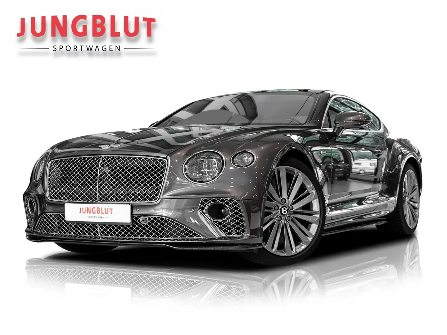 Bentley Continental GT Speed W12 Schiebedach+Garantie bis 10/2026, Grau - 1