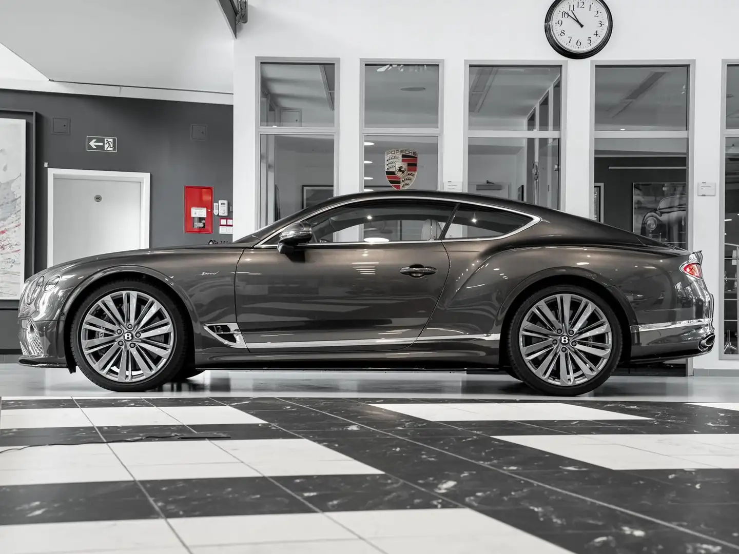 Bentley Continental GT Speed W12 Schiebedach+Garantie bis 10/2026, Grau - 2