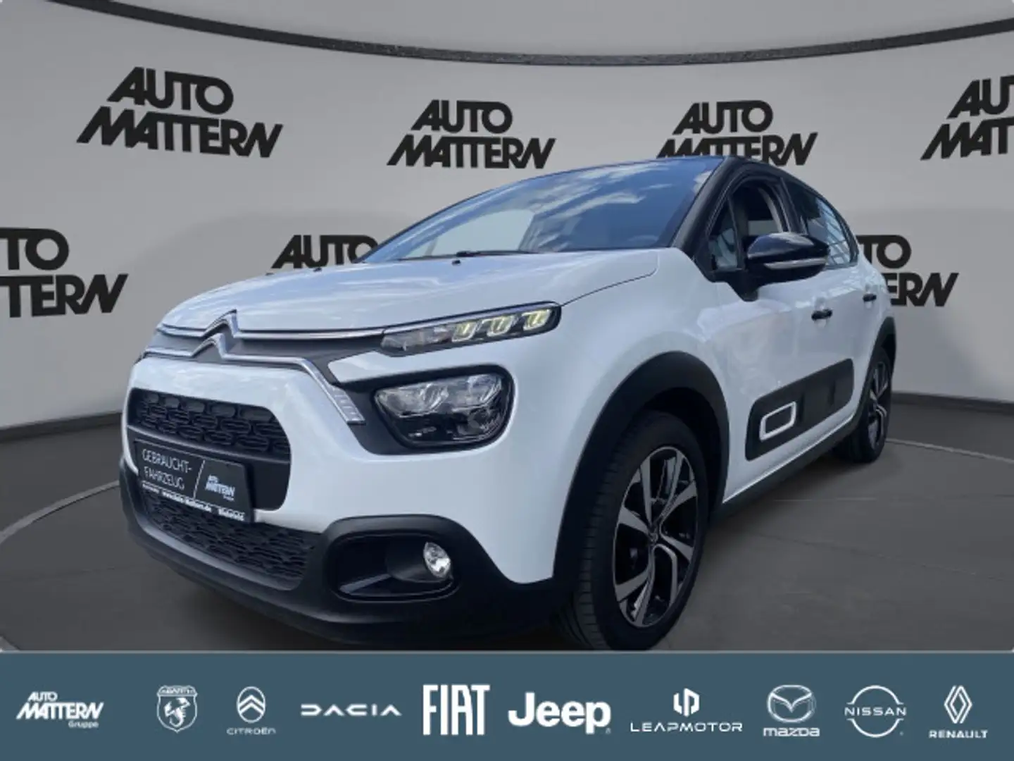 Citroen C3 Klimaaut.|NAVI|Kamera|PDC|SHZ|1.Hd Weiß - 1