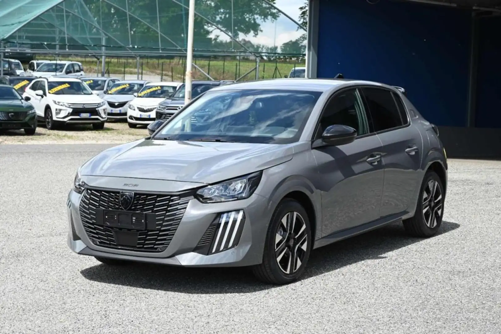 Peugeot 208 Hybrid 100 e-DCS6 Allure Grijs - 1