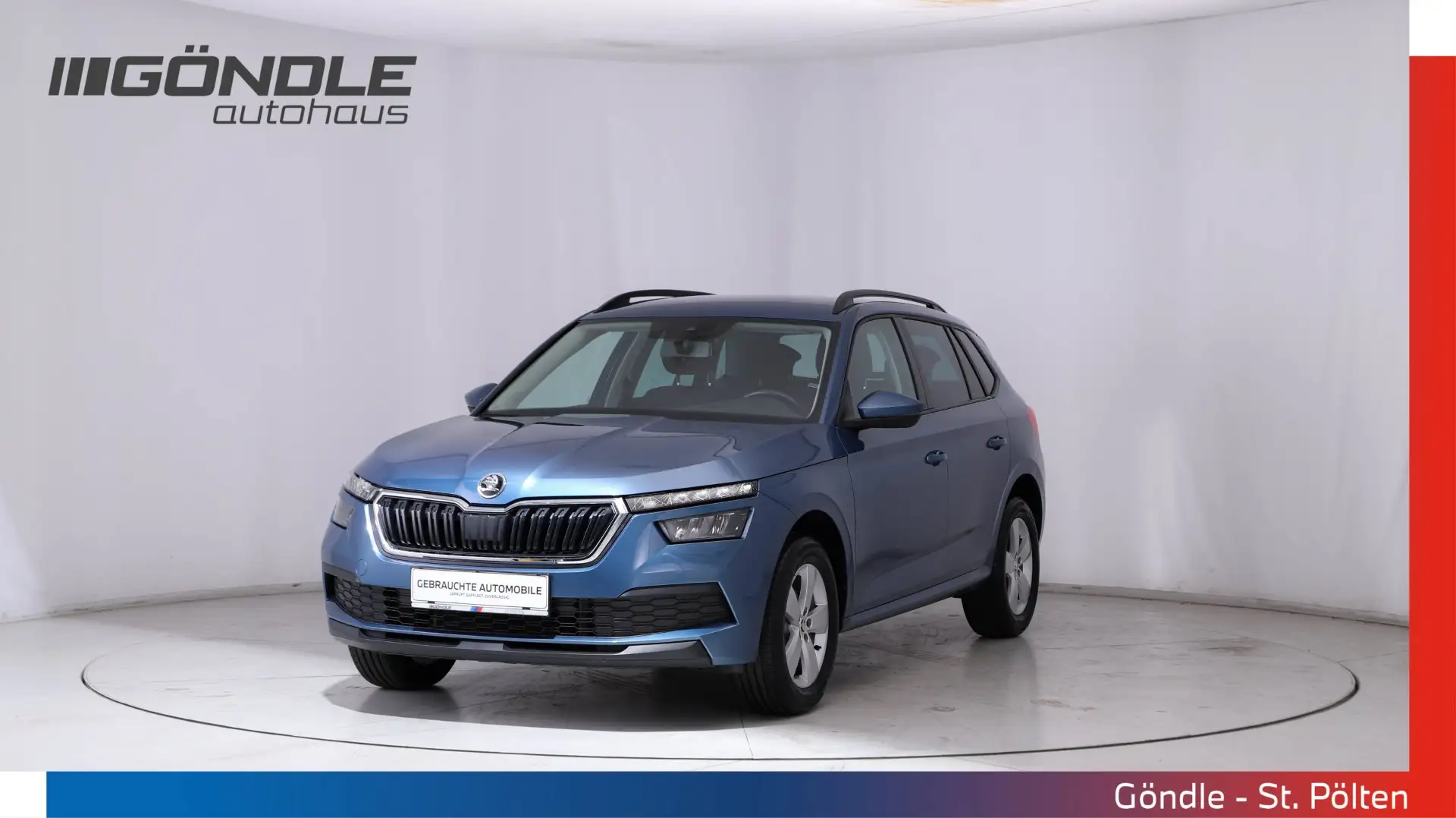 Skoda Kamiq 1,0 TSI Active DSG Blau - 1