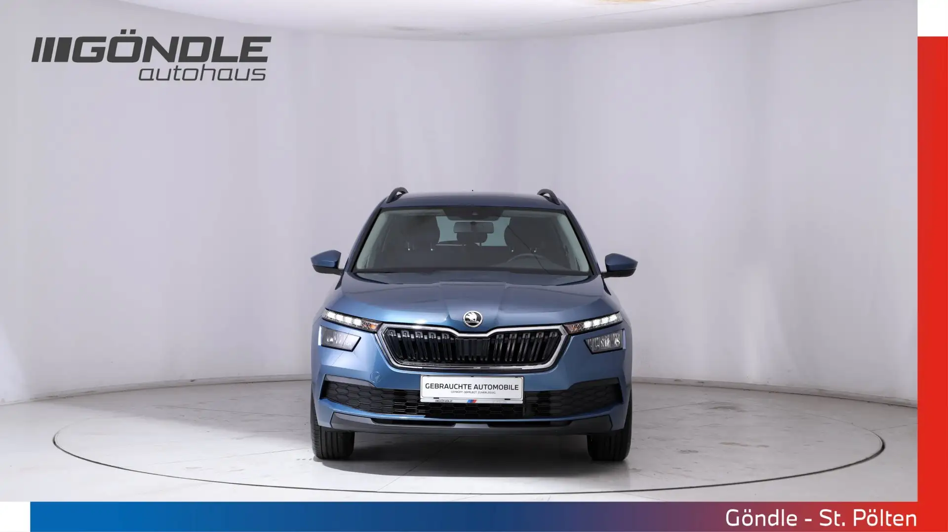 Skoda Kamiq 1,0 TSI Active DSG Blau - 2