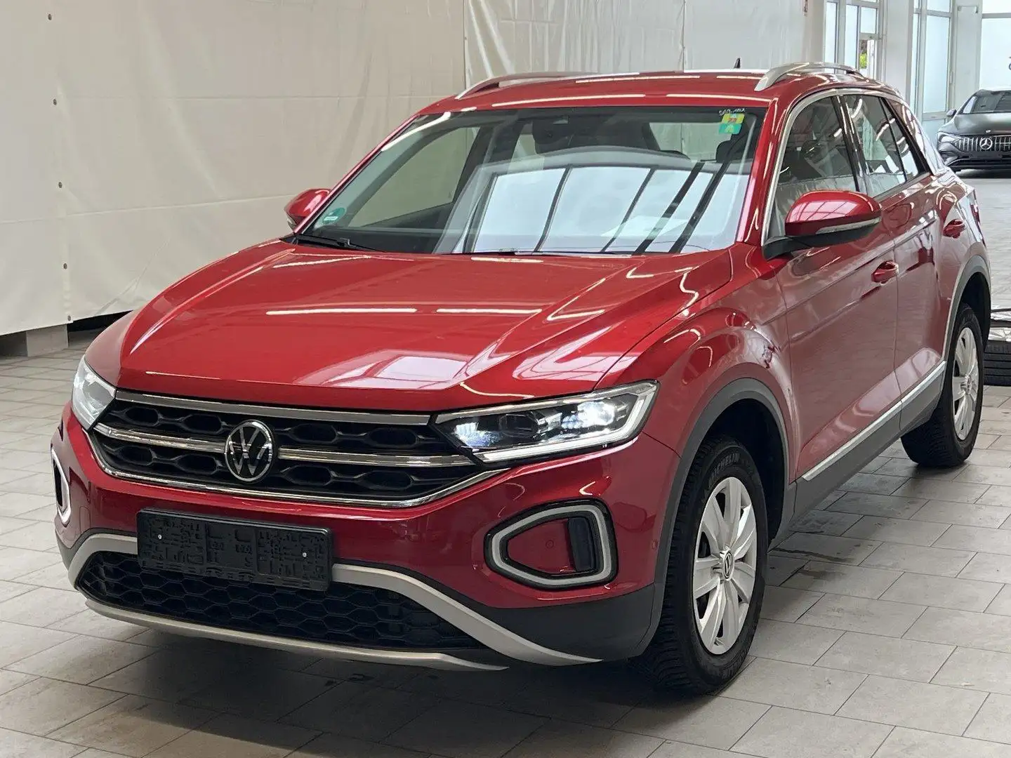 Volkswagen T-Roc 1.0 TSI Style MATRIX NAVI VIRTUAL CARPLAY Rosso - 1