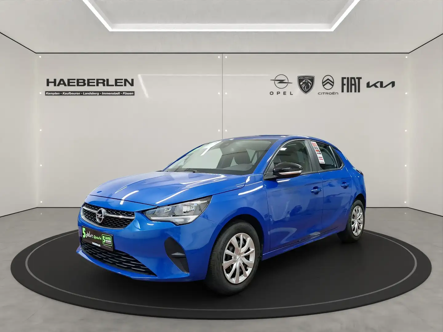 Opel Corsa F 1.2 Edition +KAM PDC SpurH Bleu - 2