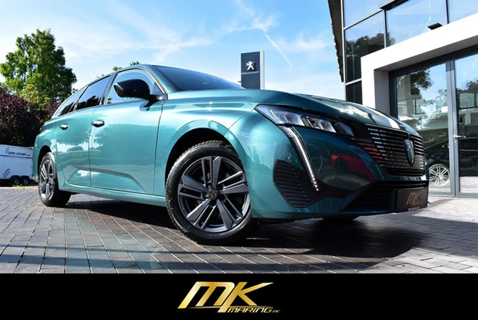 Peugeot 308 SW ALLURE PT 130 EAT8*CARPLAY*MATRIX*FACELIF Azul - 2