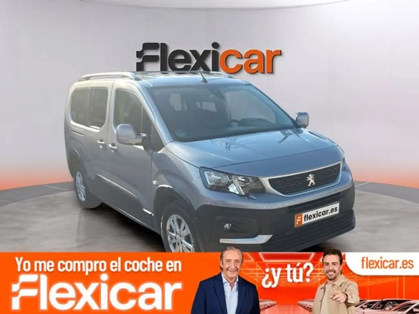 Peugeot Rifter Active Long PureTech 81kW Gris - 1