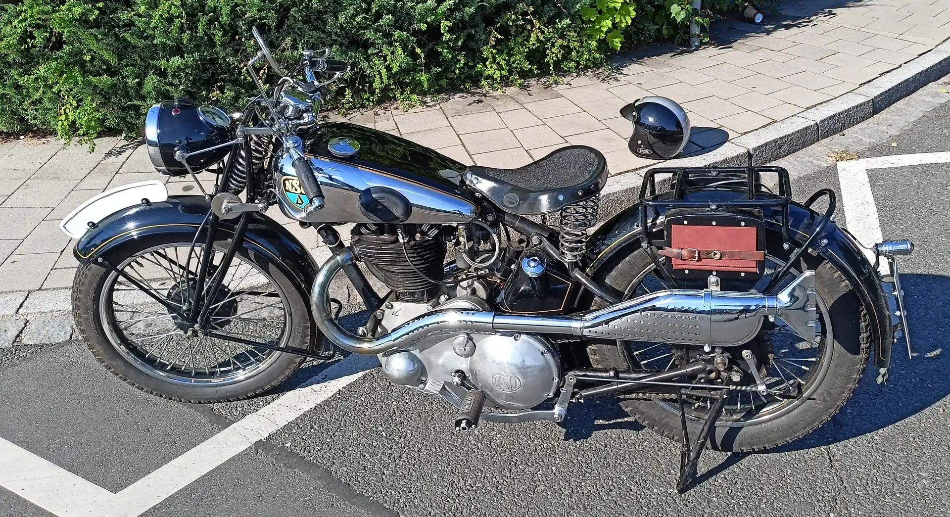 NSU 501 OSL Černá - 2