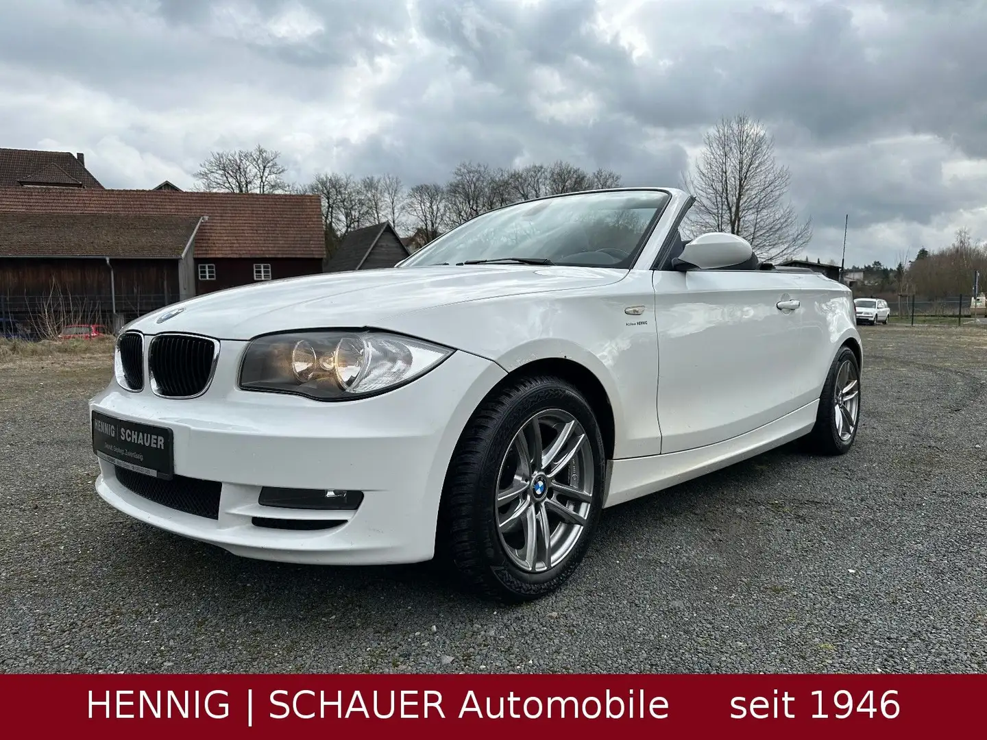 BMW 118 i cabrio Weiß - 1