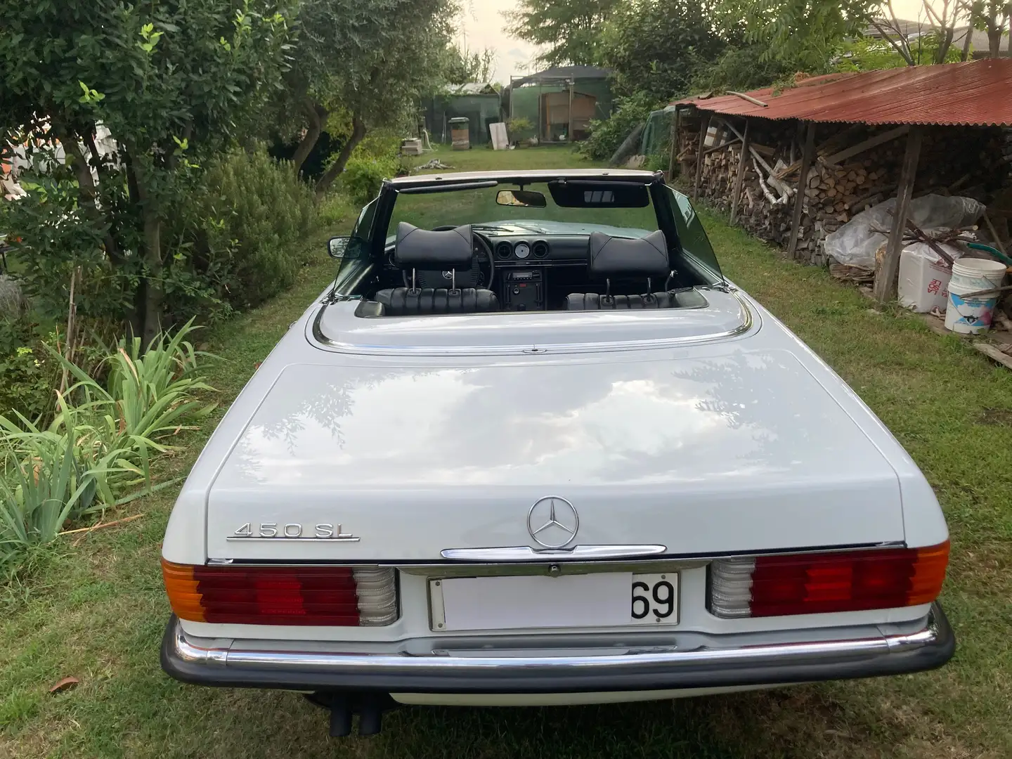 Mercedes-Benz SL 450 Cabrio Bianco - 2