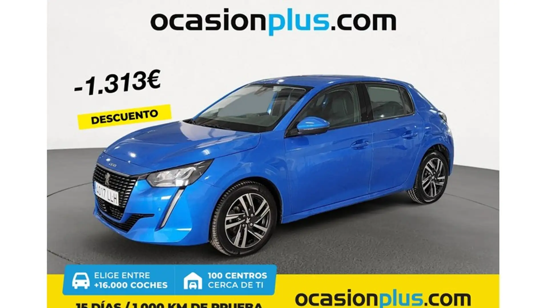Peugeot 208 1.2 Puretech S&S Allure 100 Blau - 1