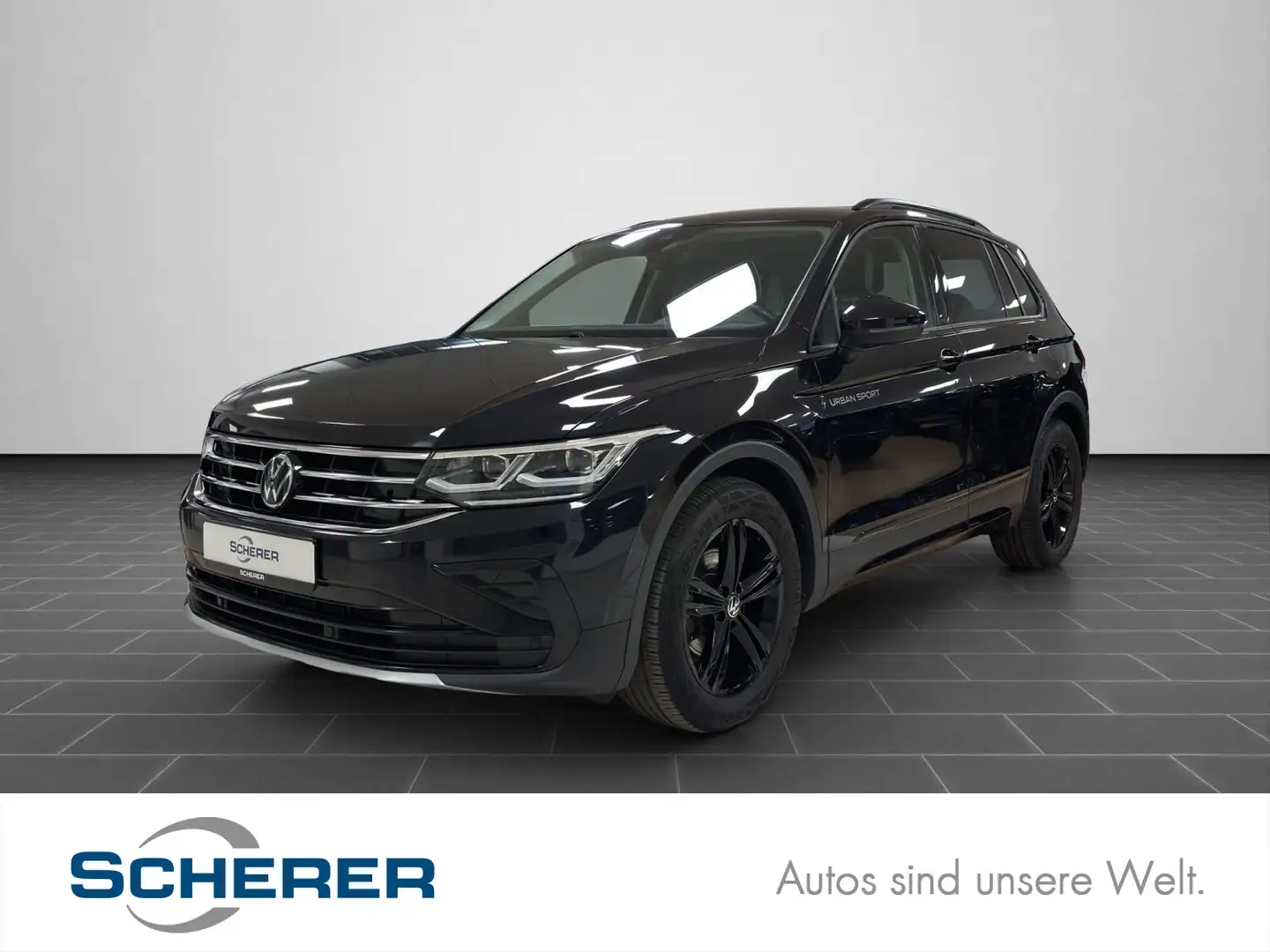 Volkswagen Tiguan 2.0TDI UrbanSport 4M DSG H&K HUD STHZ Schwarz - 1