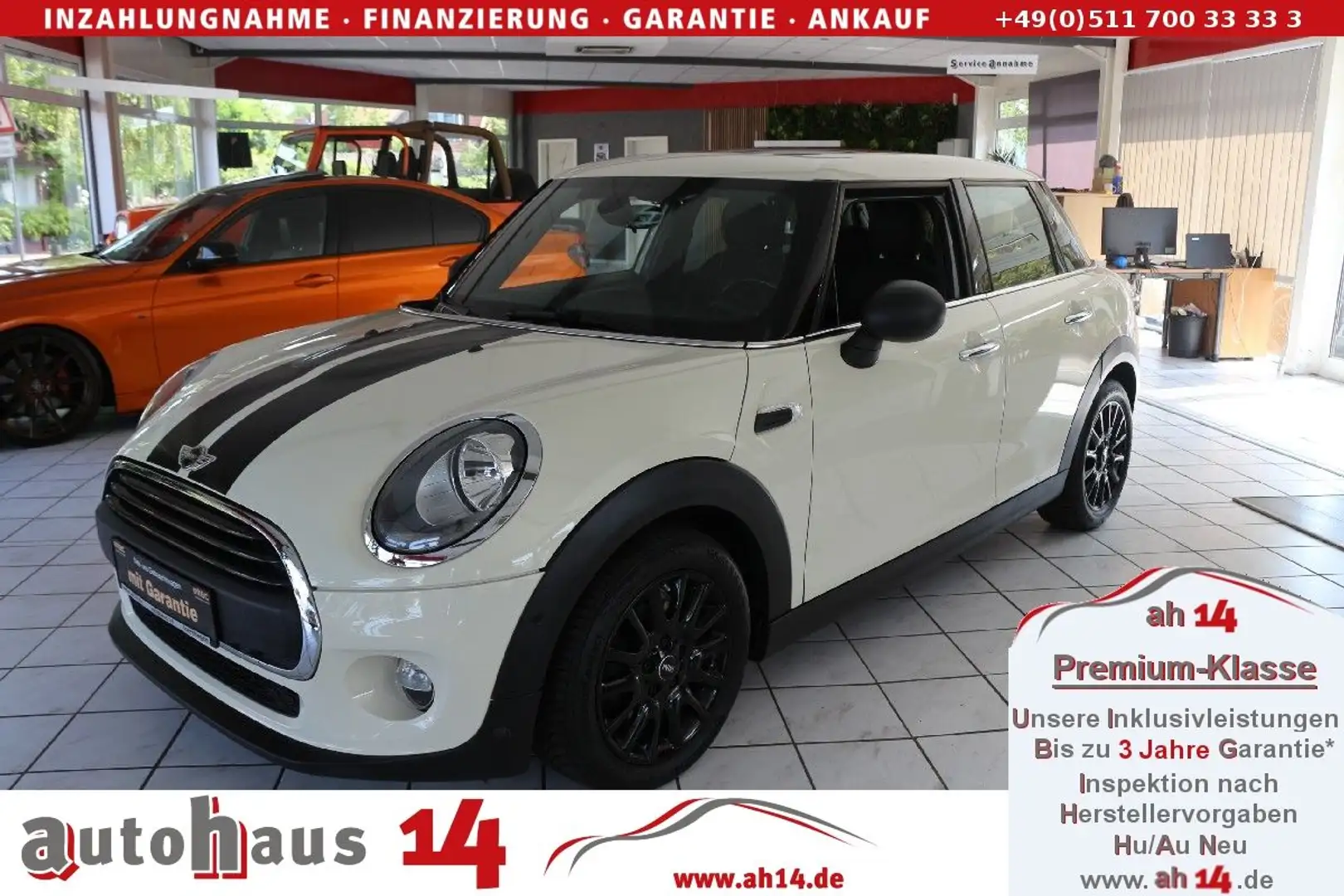 MINI One 1.2 Pepper - Panorama-Sitzheizung-PDC-5Tür. Weiß - 1