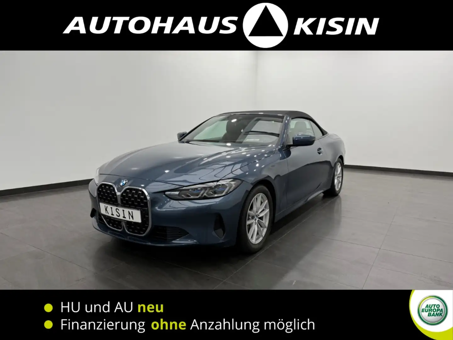 BMW 420 i Cabrio /Laserlicht /HUD /AHK /Memory Blau - 1