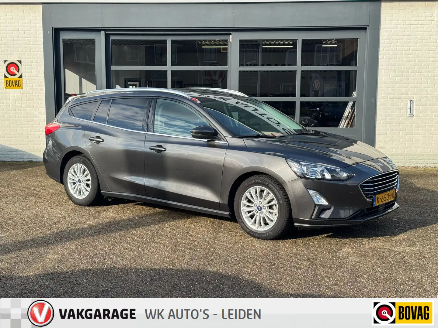 Ford Focus Wagon 1.0 EcoBoost Hybrid Titanium X Business - Ca Grijs - 1