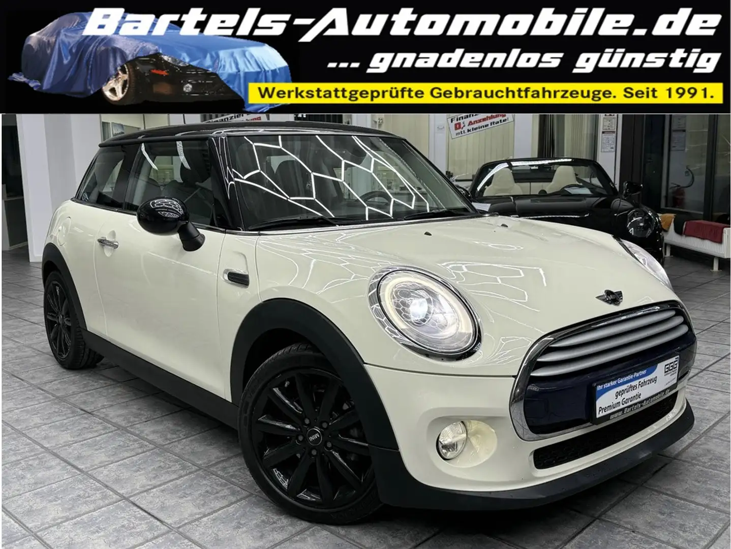 MINI Cooper 1.5 Chili, 1.Hand, LED, Leder, Sitzheiz. Weiß - 1