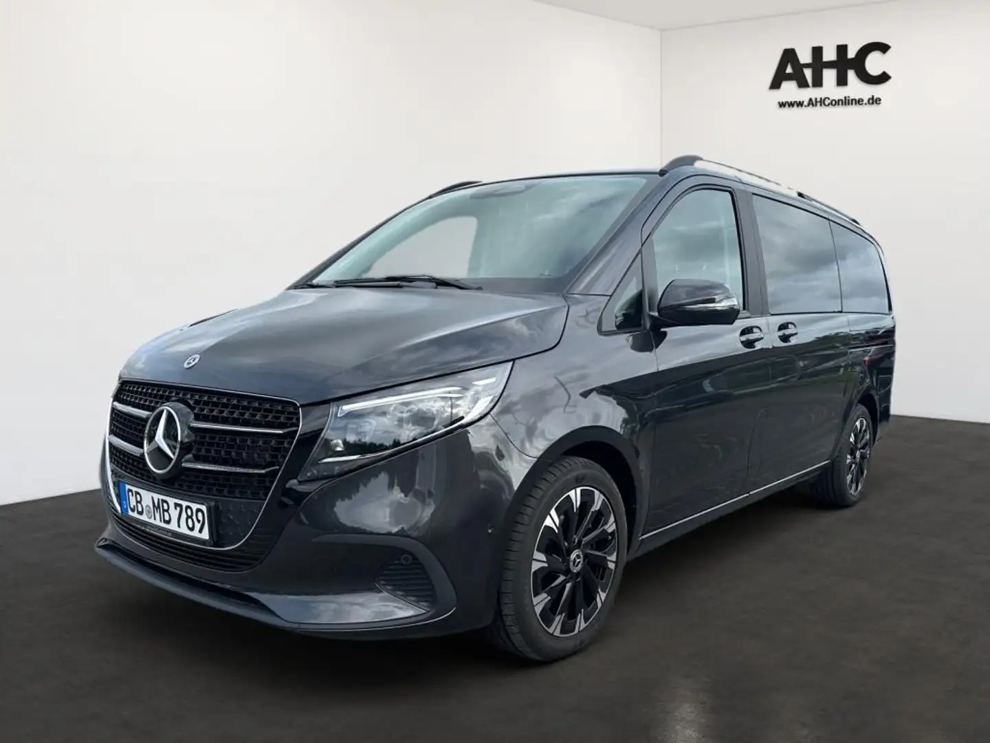 Mercedes-Benz V 300 d STYLE Lang AHK SHZ STH KlimaA KAM BremsA Gris - 1